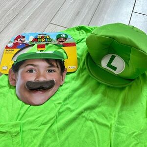 Luigi from Super Mario Bros accessory set